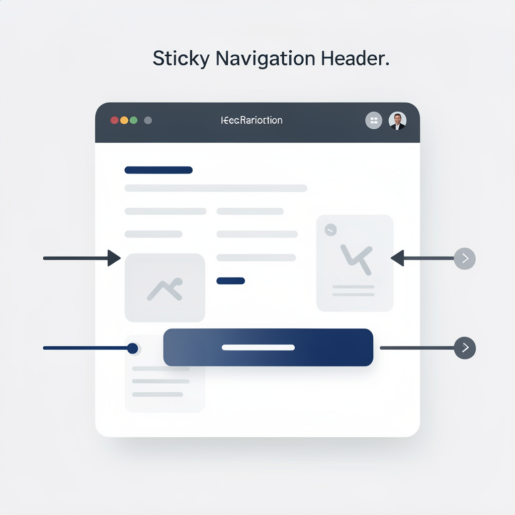 Sticky navigation tutorial cover