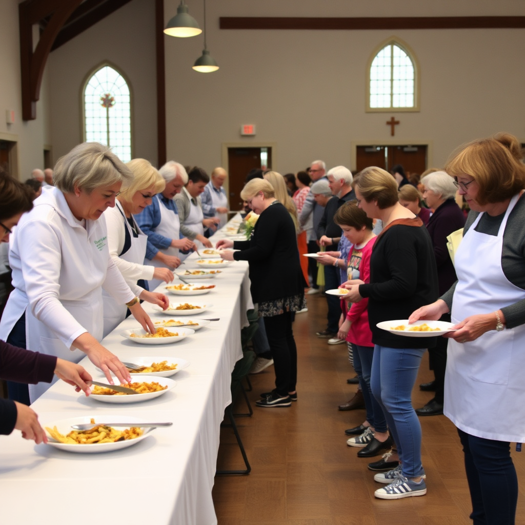 Community outreach meal service