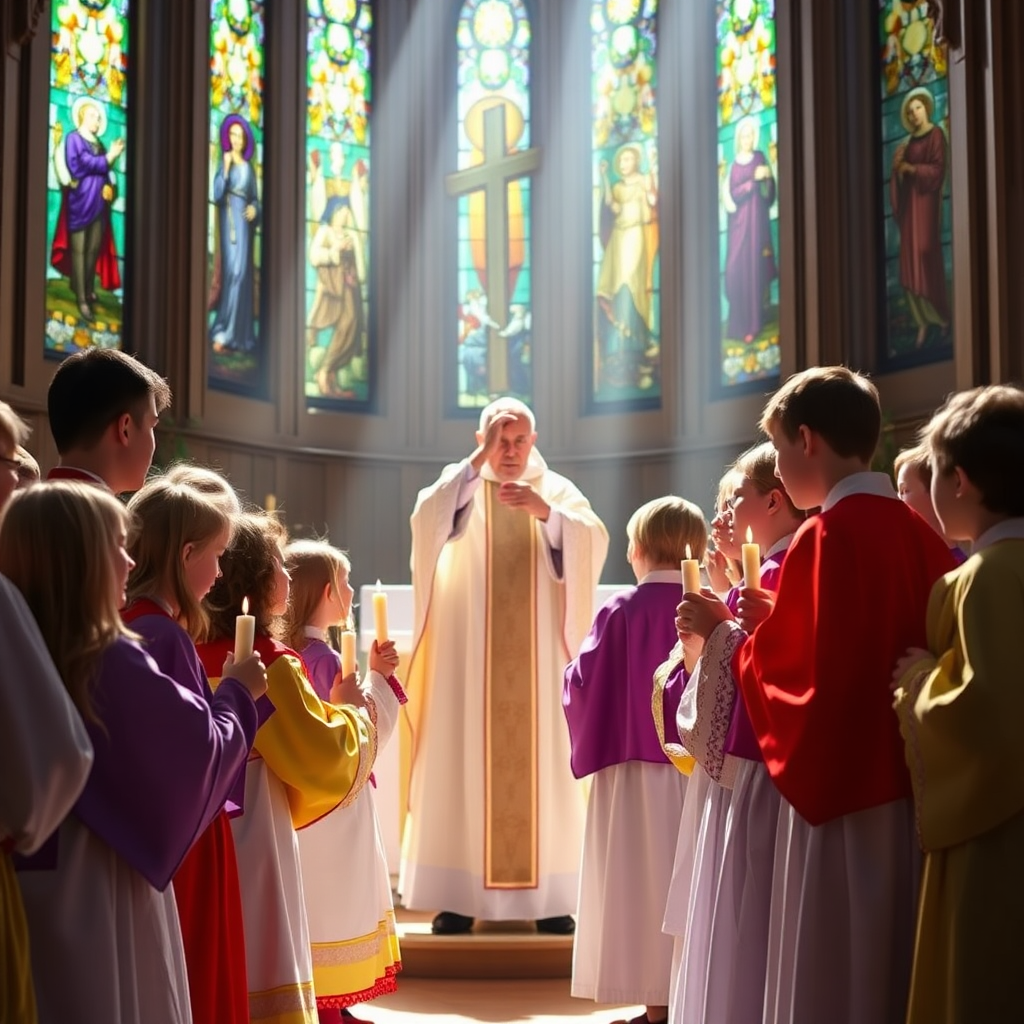 First Communion ceremony