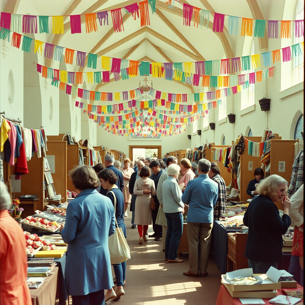 Church Bazaar - 1980s