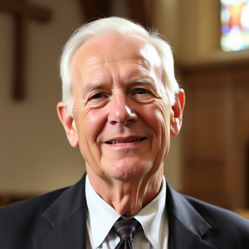 Elderly Parishioner Portrait
