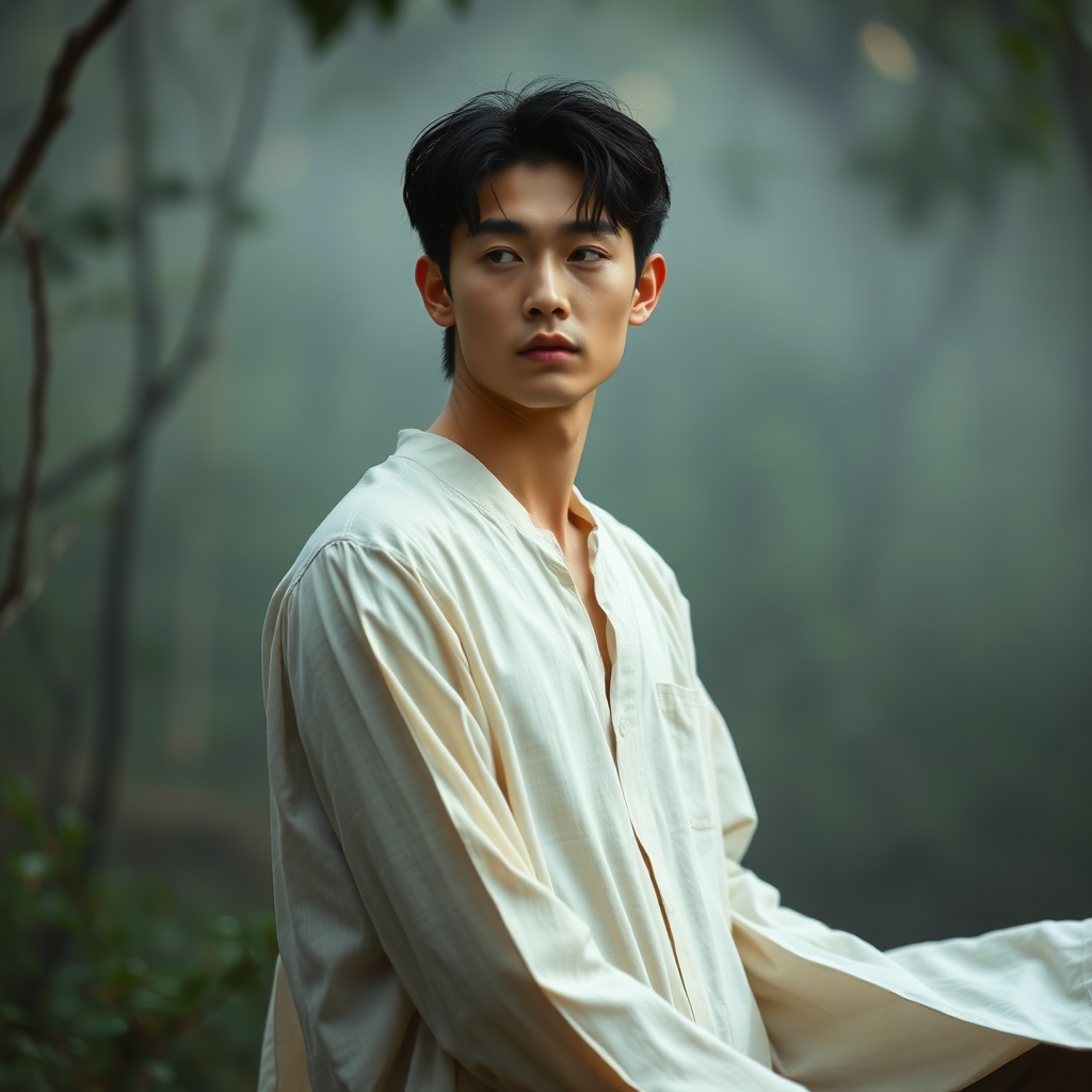 Jae-hyeok Lee in a serene setting