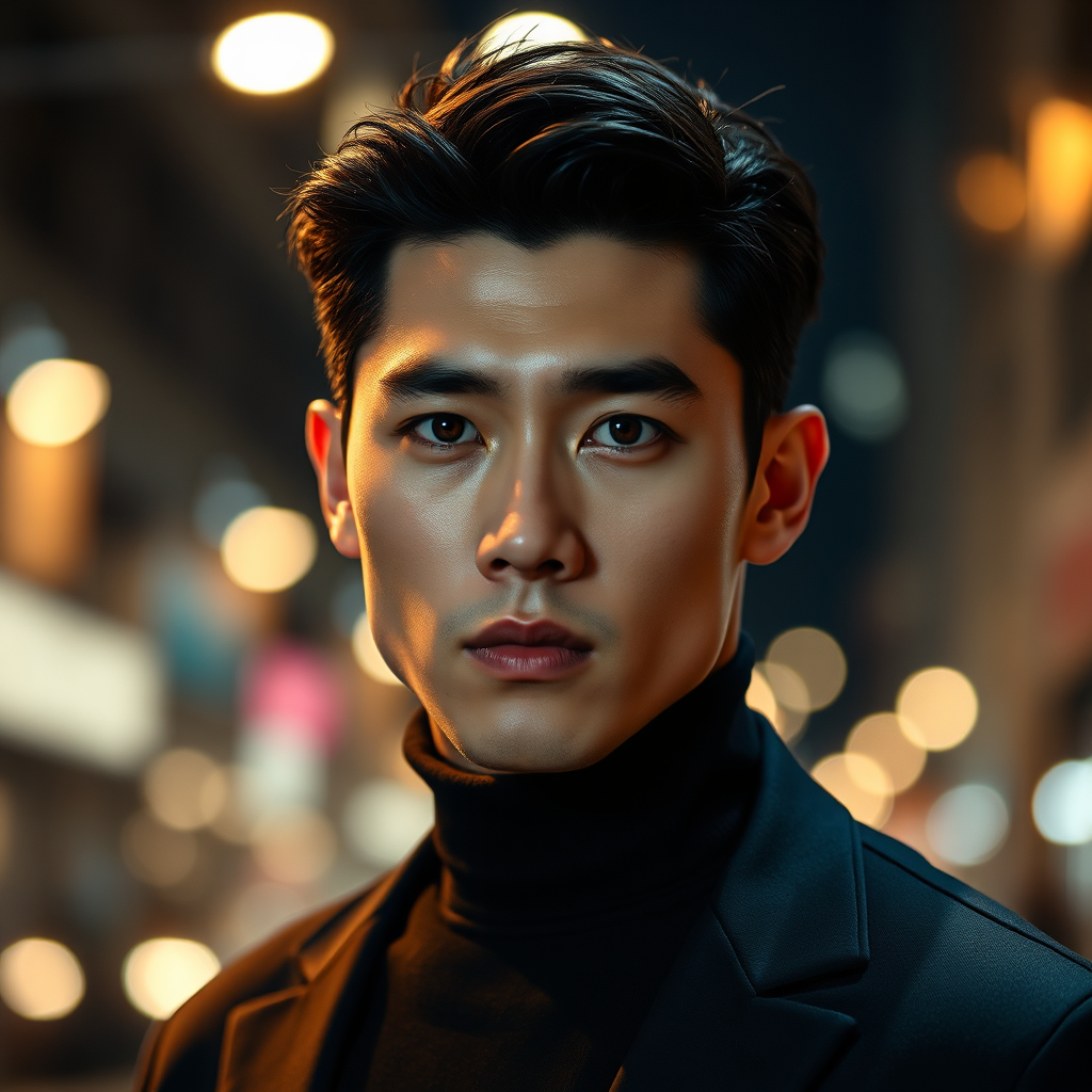 Min-jun Kim striking portrait