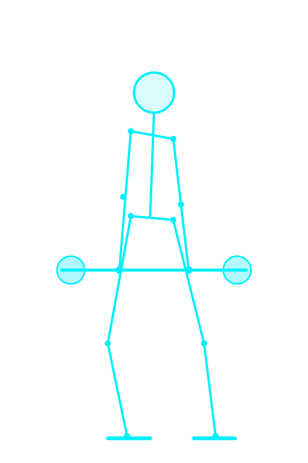 Align stance to silhouette