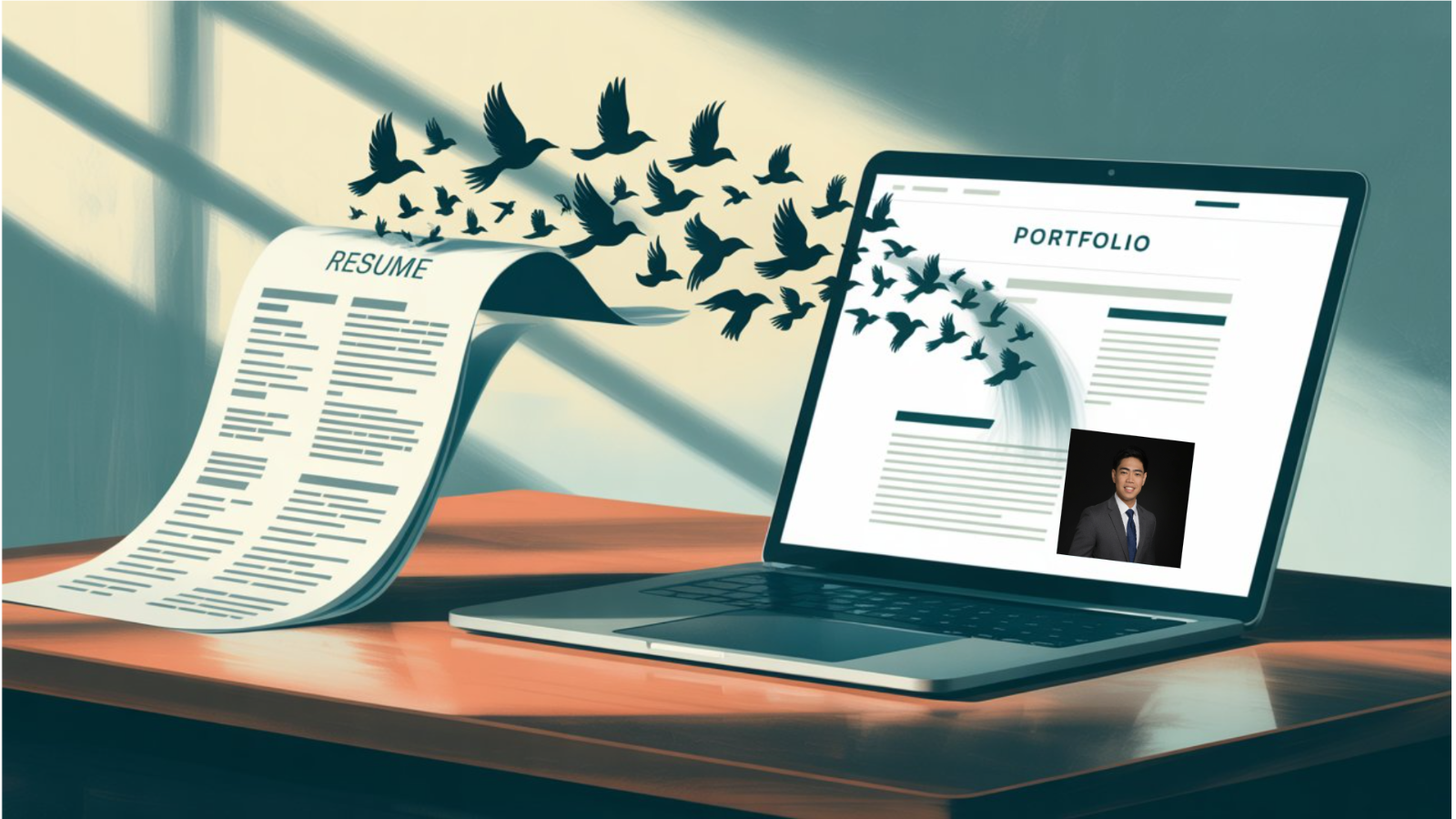 cv to website
