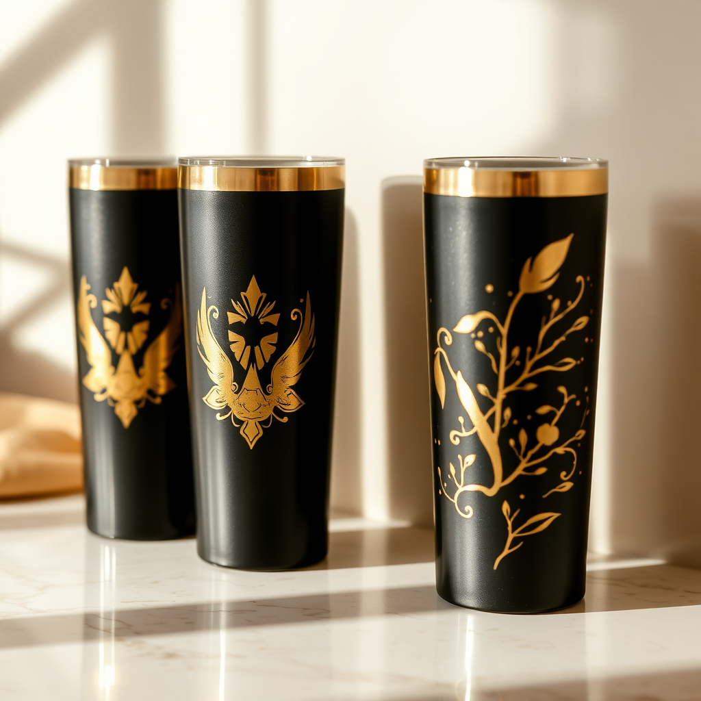 Tumblers and drinkware