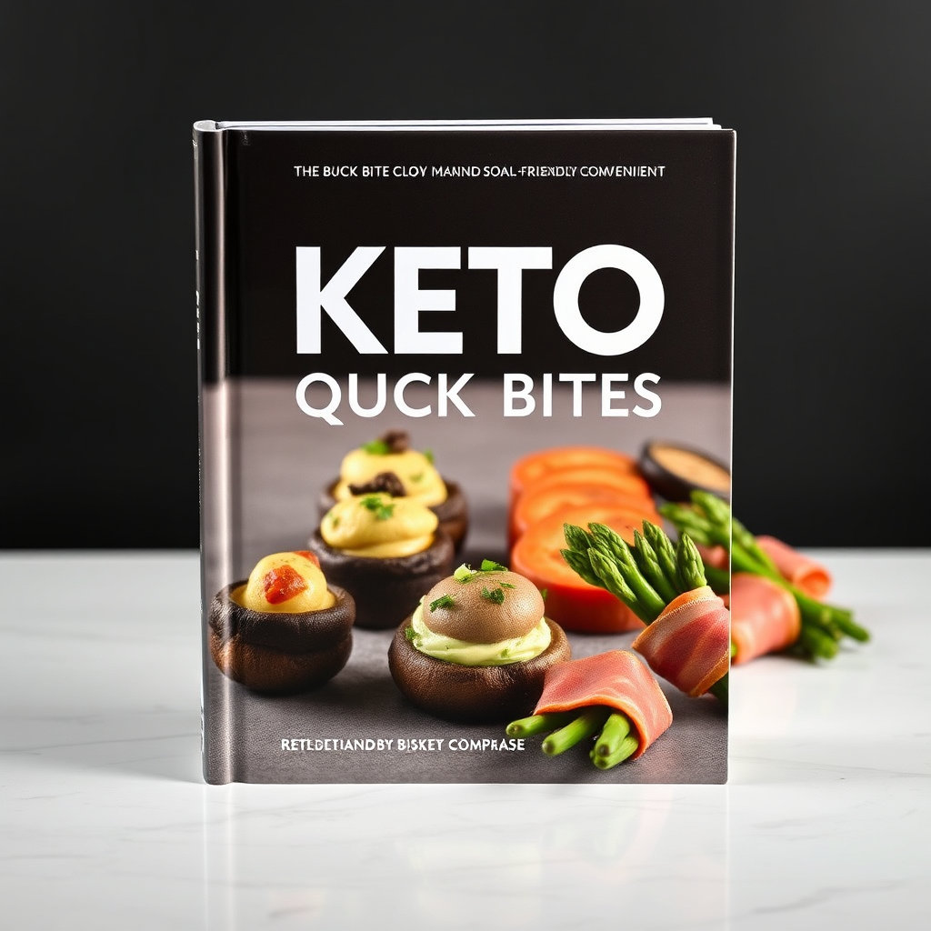 Keto Quick Bites Cookbook Cover