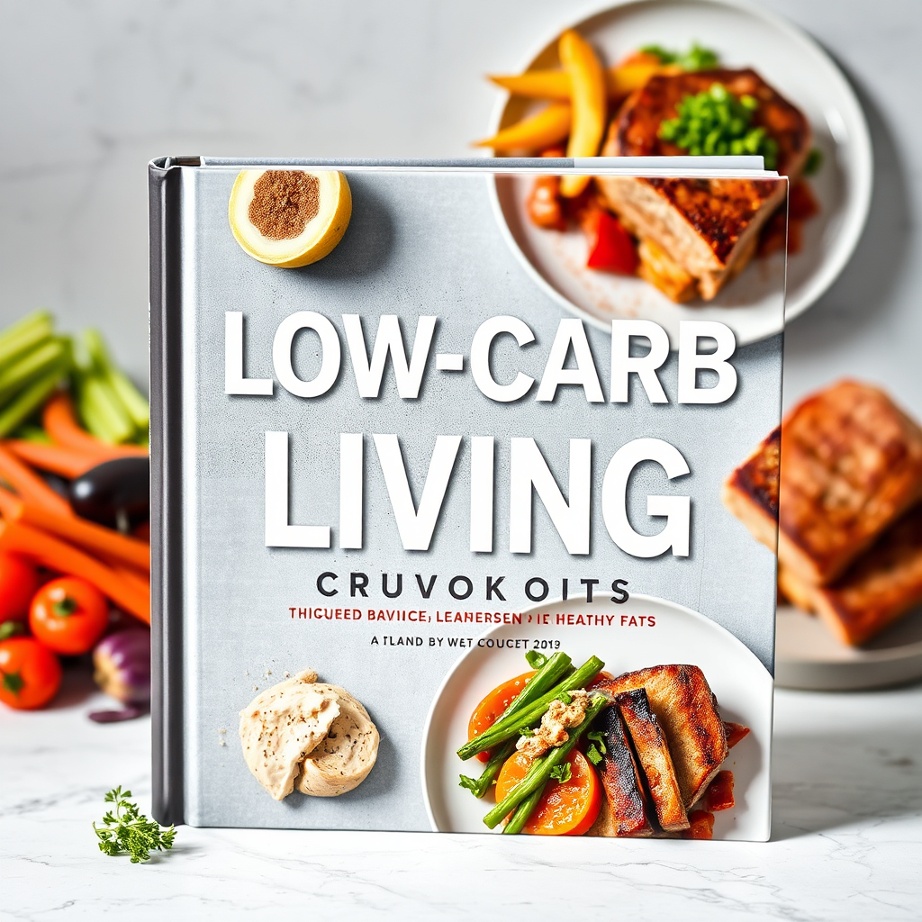 Low-Carb Living Cookbook Cover