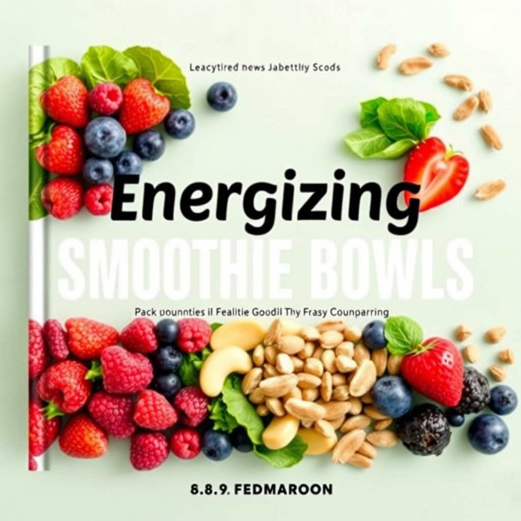 Energizing Smoothie Bowls Cookbook Cover