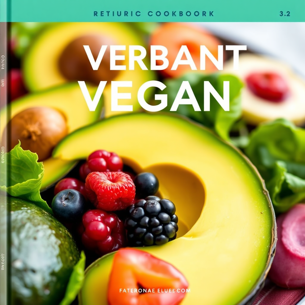 Vibrant Vegan Delights Cookbook Cover