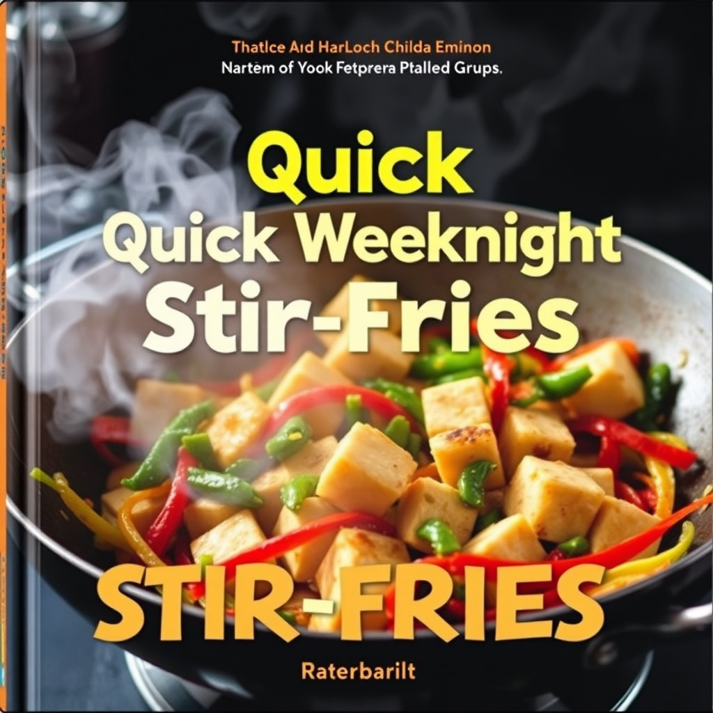 Quick Weeknight Stir-Fries Cookbook Cover
