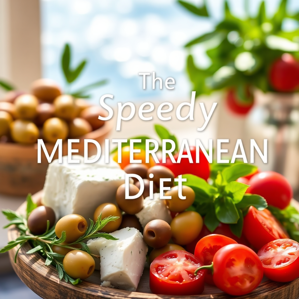 The Speedy Mediterranean Diet Cookbook Cover
