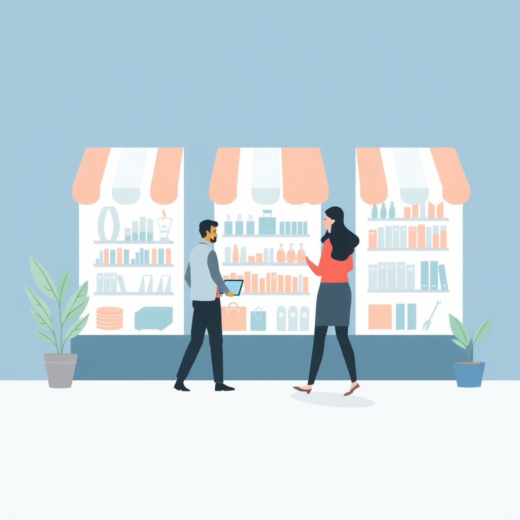 Illustration des problématiques de visibilité en ligne