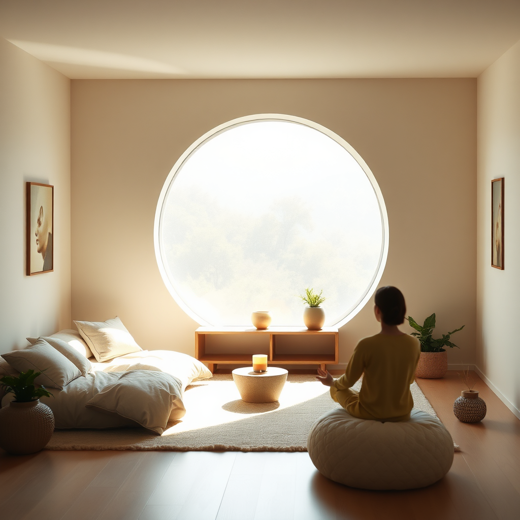 Sophrologue travaillant sur son site professionnel