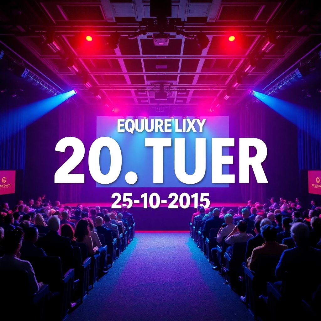 A well-structured poster that clearly communicates an upcoming event. The design should include large, legible text for the event name and date, with supporting graphics like icons and images that enhance the message's clarity and urgency.