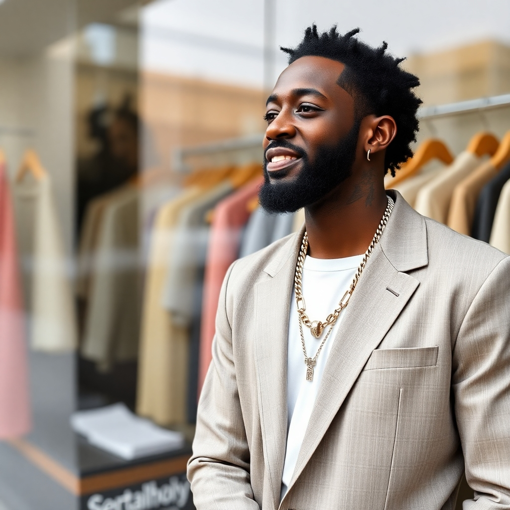 a black man rental fashion business is thriving