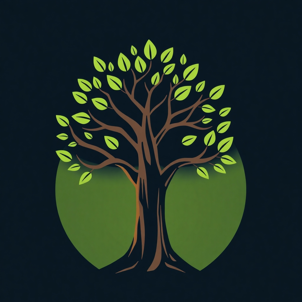 A stylized image of a strong, growing tree representing a successful affiliate marketing business with its branches expanding, indicating growth and expansion.