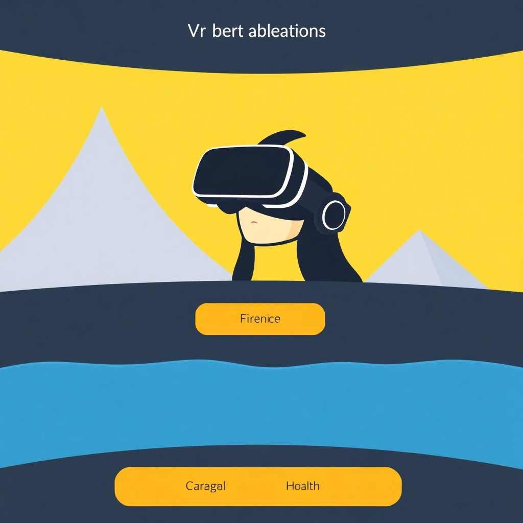 Use a simple, yet effective visual representation of a user interface or menu screen for choosing various VR destinations, activities, or settings. Focus on the design elements that allow for personalization of the VR experience. Use clear icons and labeling.