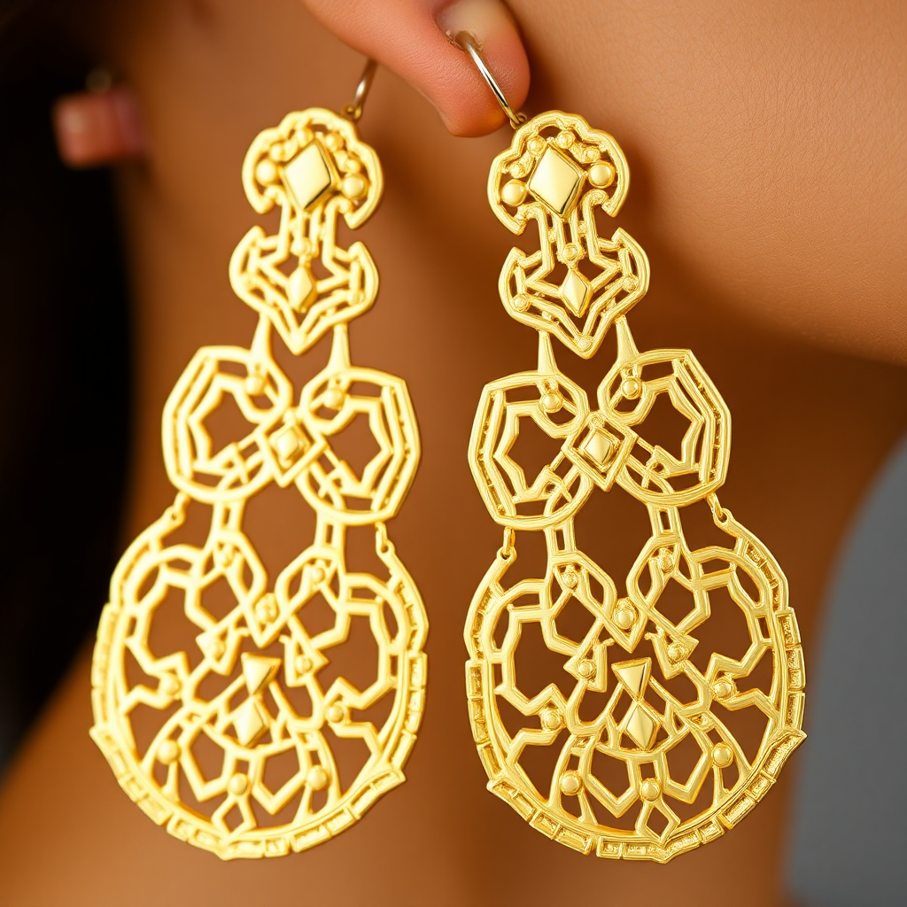 Gold Earrings